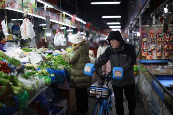 中国11月CPI涨幅持续下滑 创五个月新低