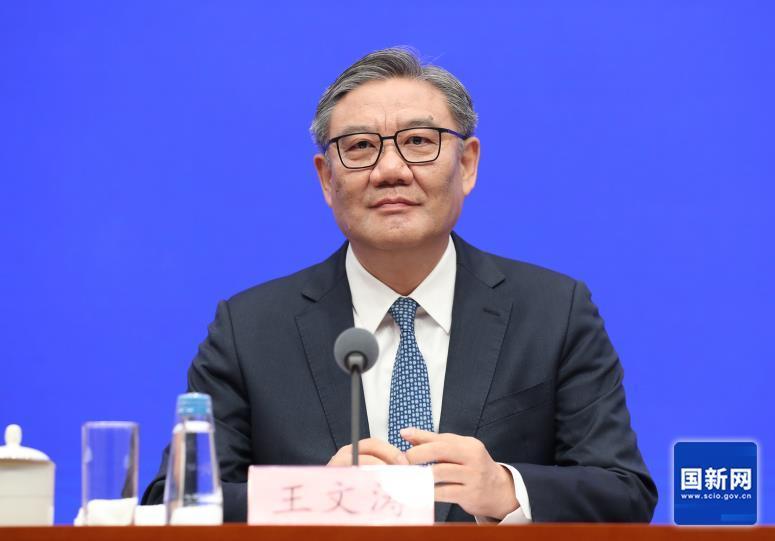 大陆商务部部长王文涛。大陆国新办网站 大陆商务部部长王文涛。大陆国新办网站