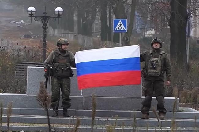 俄军公布占领红军城的画面 乌军:仍在战斗中 俄军公布占领红军城的画面 乌军:仍在战斗中