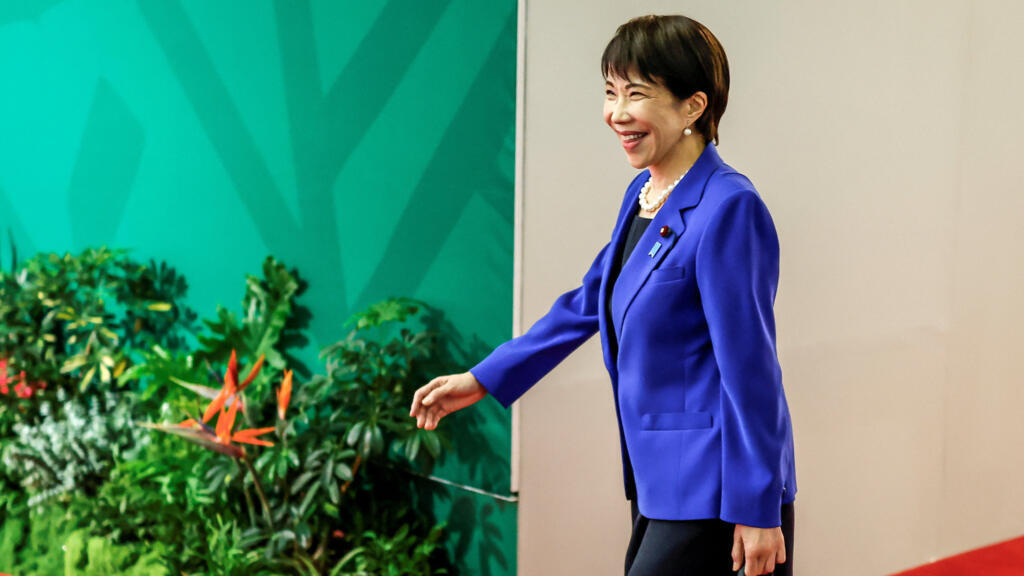 日本首相高市早苗于2025年11月23日在约翰内斯堡出席G20峰会。 日本首相高市早苗于2025年11月23日在约翰内斯堡出席G20峰会。