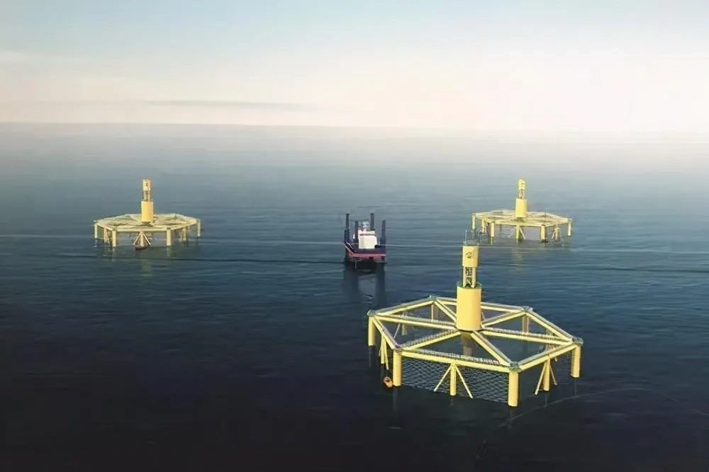 中国自2018年起在韩中争议海域内外布置至少13个浮标、2处养殖场与管理平台,恰是所谓「灰色地带」战术的典型手法。 (取自中国海洋大学水产学院)