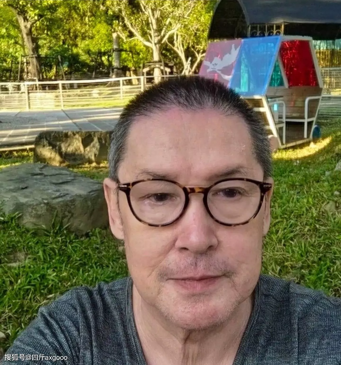 郭碧婷爸爸发文给向华强庆生,感谢女儿婆家送地几百坪