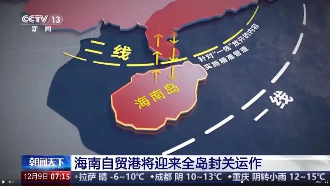 海南封關,這個國家坐不住了 海南封關,這個國家坐不住了