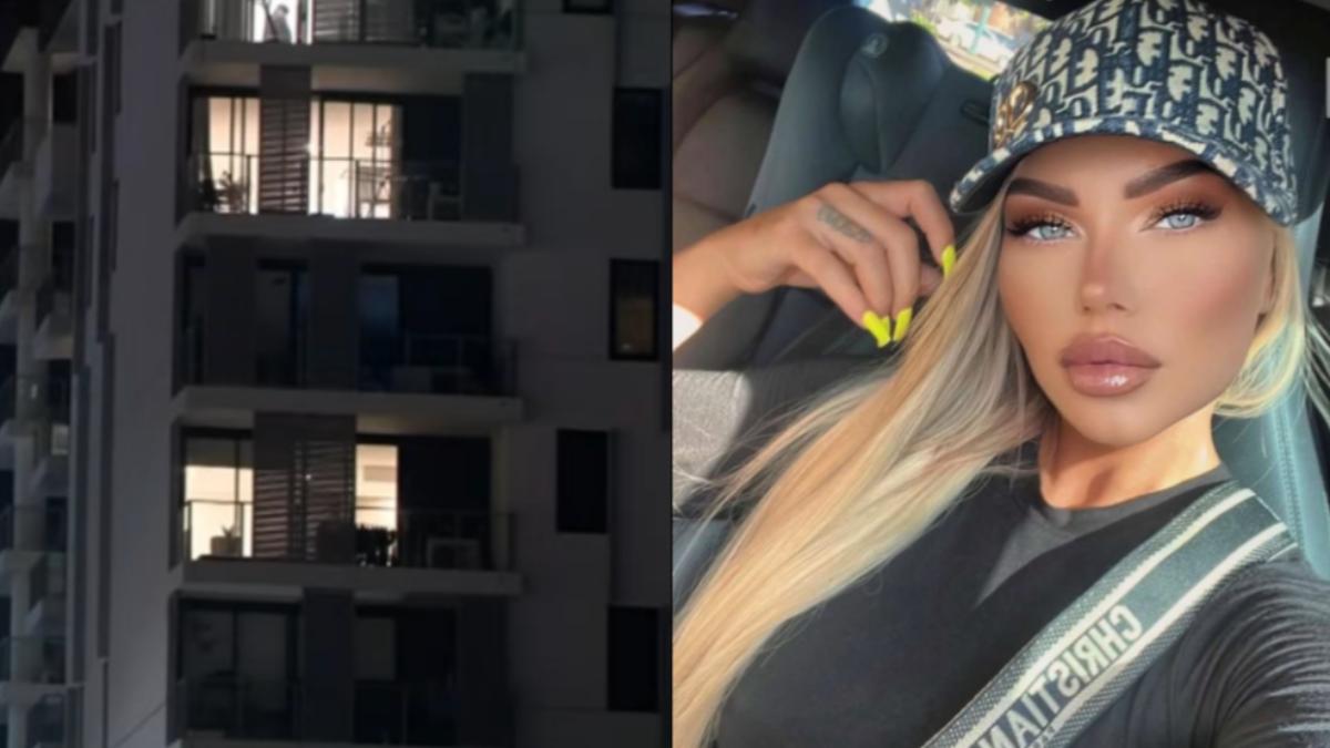 霍塔魯求救時，遭男友將手機扔下樓，最後遭施虐致死。（圖／翻攝自YT頻道10 News）