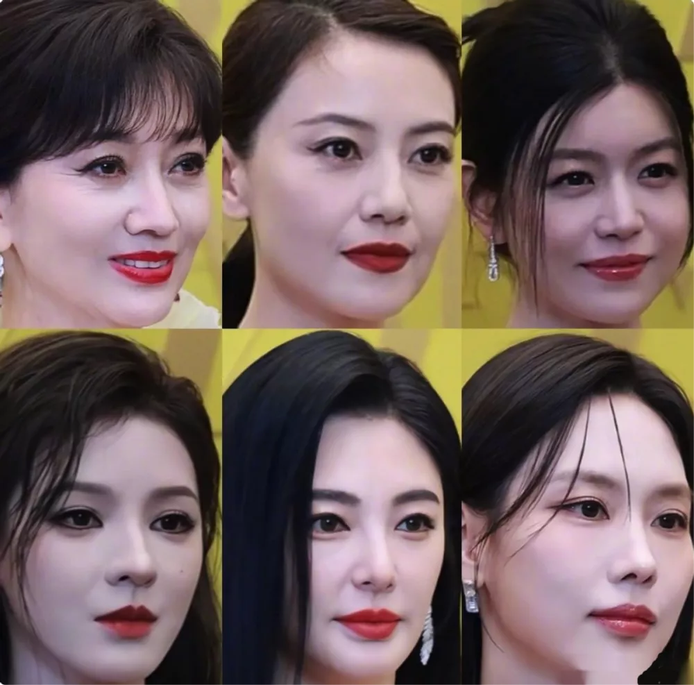 上海这一夜，内娱女星告诉你，干干瘪瘪不叫美