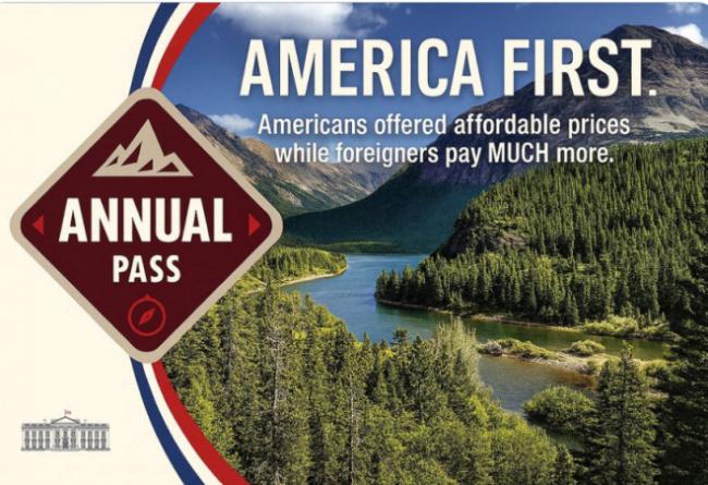 下周起，加拿大人游览美国国家公园费用大变