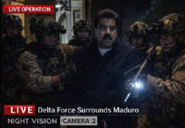 高举华为手机...马杜罗被生擒的3个喜感