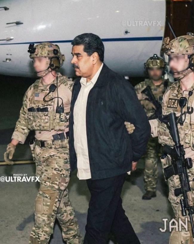 马杜罗多张被捕照流出！川普点名3大将接管委国