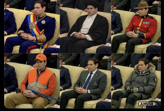 梗图来了，鲁比奥可能就是那个最大赢家