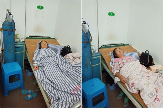有錢兒任性！重慶市長壽區截訪人員施暴訪民劉曉蓉並稱：附近就是醫院