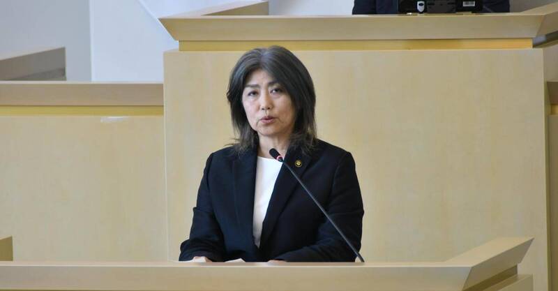 日本静冈县伊东市长田久保真纪学历造假，宣布下台但未来仍会参加市长补选。（图撷自田久保真纪X帐号）