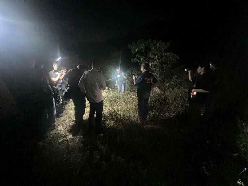 石姓妇人被杀害后，惨遭弃尸荒野山区。（民众提供）