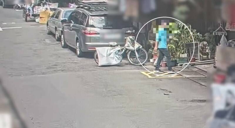 警方锁定殷姓工人涉有重嫌。（记者郑景议翻摄）