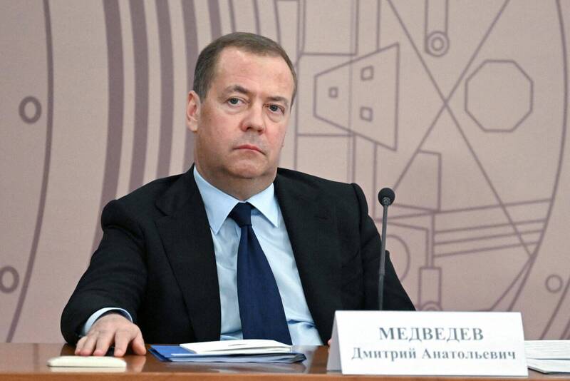 俄国前总统梅德维杰夫（Dmitry Medvedev）。（路透档案照）