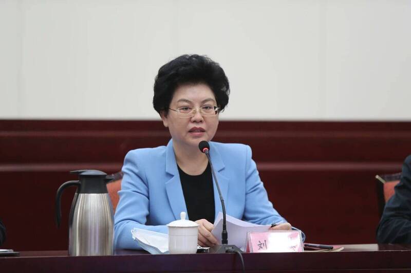 前寧夏自治區政府主席劉慧。（擷取自X平台）