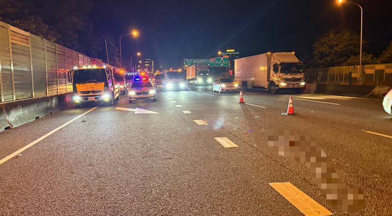 男新竹国道摔出车遭辗毙 台中监理所主管：他工作正常