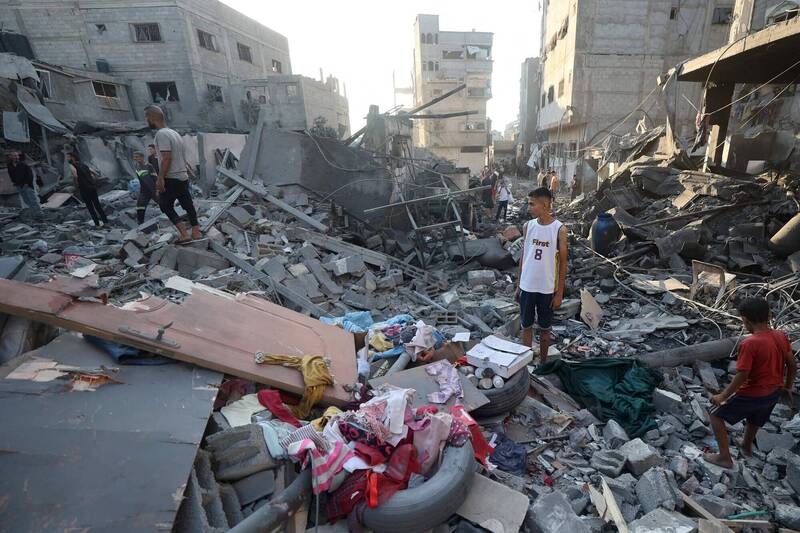 加萨卫生官员称，以色列的袭击已造成29人死亡。（法新社）