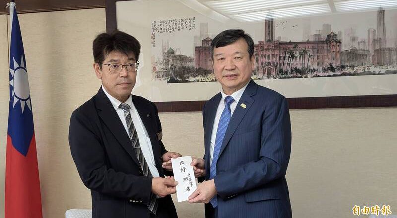 石川縣捐贈百萬日元慰問台灣風災 李逸洋感謝患難見真情