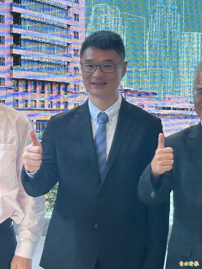 新任新竹縣警局局長林建隆。（記者邱俊福攝）
