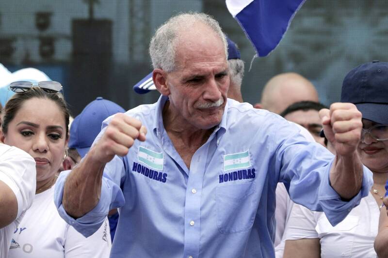 宏都拉斯將在11月30日舉行總統選舉，總統候選人阿斯夫拉受訪時指出，要與美國建立更緊密的關係，同時恢復與台灣之間的邦交。（歐新社）