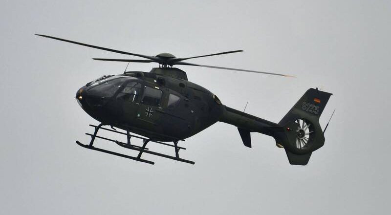 德軍直升機訓練時墜毀  釀2死1失蹤