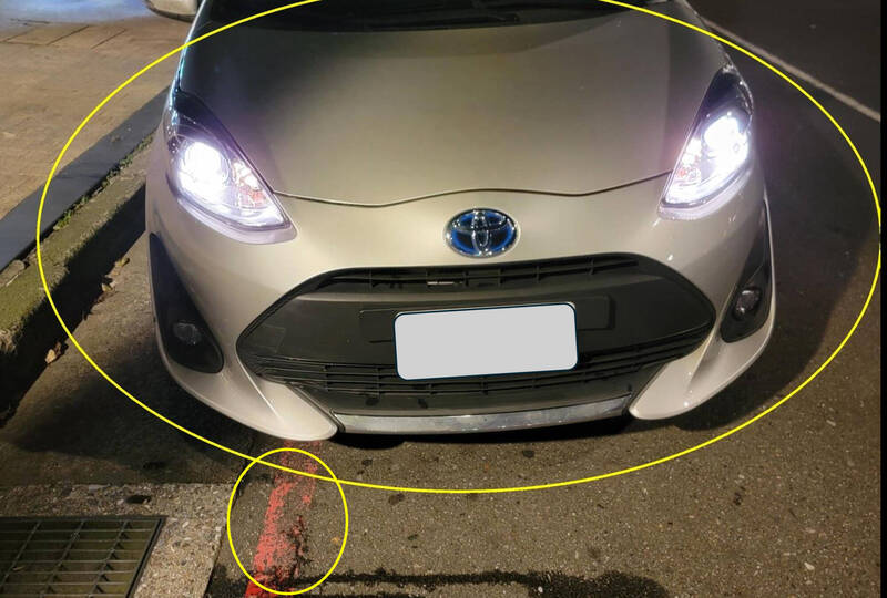 裁决处提醒，部分网路资讯误导民众认为「红线可以临停一下」、「人没下车就不算违规」，皆非事实。示意图。（裁决处提供）