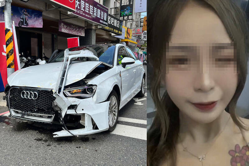 舞厅小姐「苓苓」酒毒驾撞死妇人，事后先关心车况爆粗口，后在脸书道歉挨轰假悲情，法院判刑8年6月、仍可上诉。（记者王捷翻摄）
