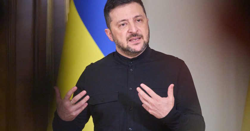 泽伦斯基：比照中东停火模式  盼川普调停俄乌战争