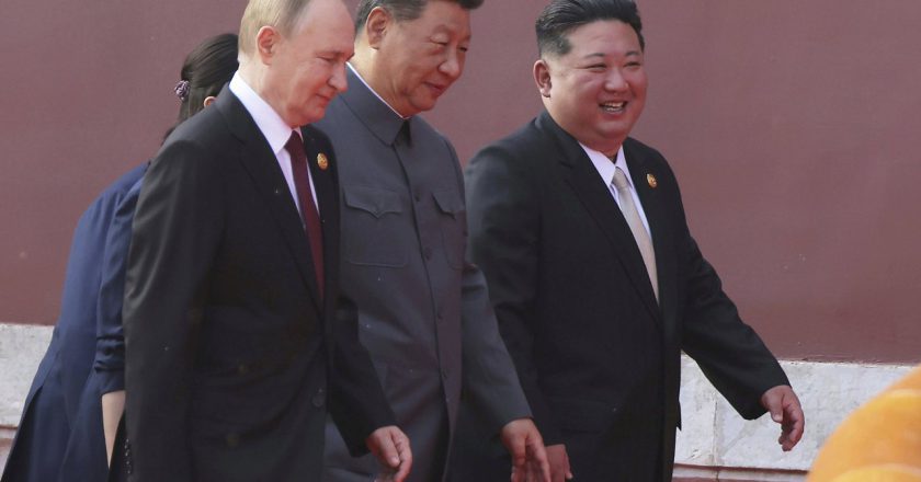 中俄出席北韩建党80周年阅兵 学者：3方联盟具象化