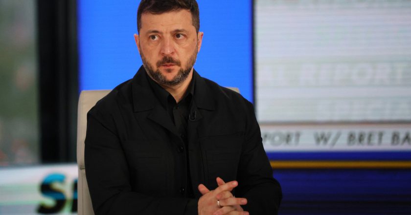 接受美媒采访 泽伦斯基:俄乌战结束后愿意下台