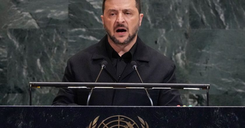 泽伦斯基联大演说 称不制止俄军恐致毁灭性军备竞赛