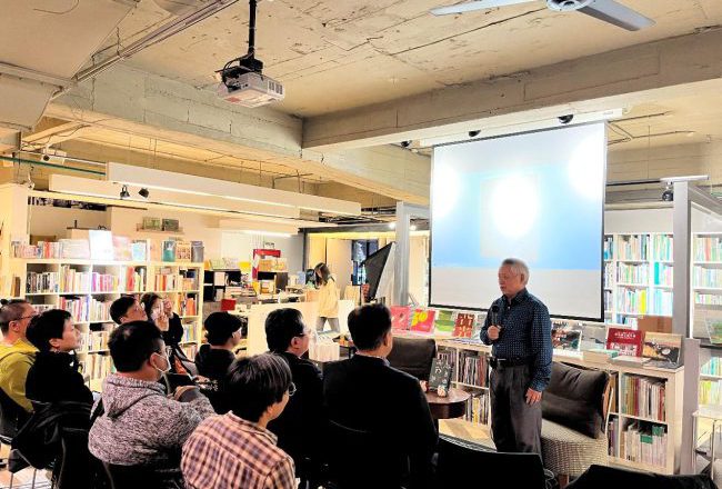 陳維明新書「為自由而戰」在台北國家圖書館舉行發行會