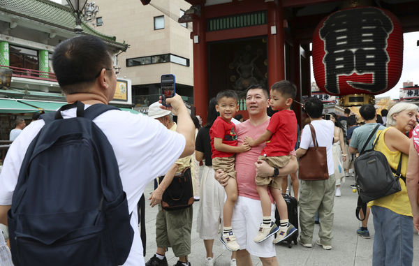▲▼陸客前往日本旅遊。(圖/達志影像/美聯社)