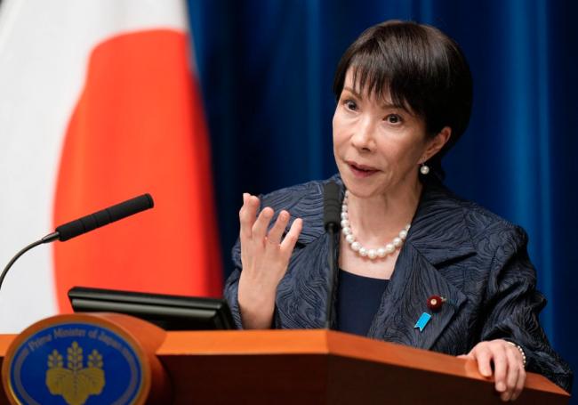 快訊：高市早苗再次表達對台立場