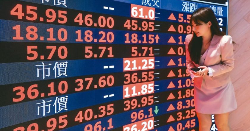 台股涨到近二万八千点带动金控市值大洗牌 元大金晋身金控前五大