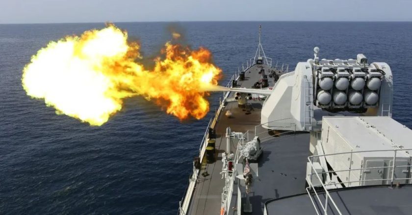 大陆再发航行警告 渤海黄海部分海域7日起禁航一周