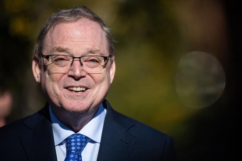 Fed下任主席熱門人選哈塞特表示，美國10年期公債殖利率下跌空間很大。歐新社