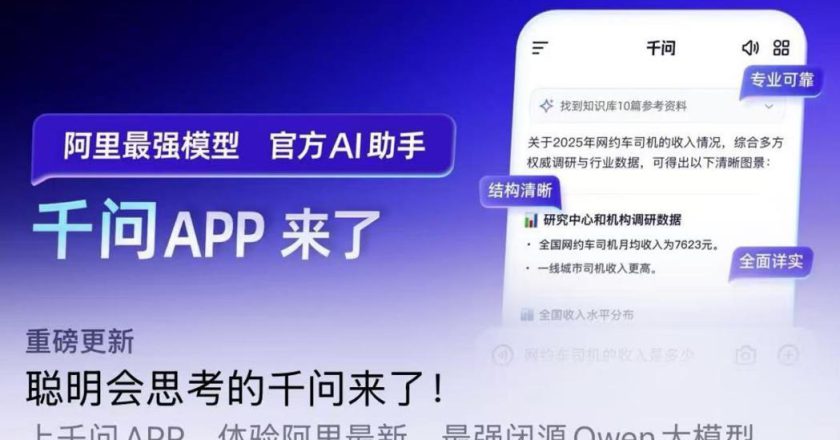 打造超级APP 阿里成立千问C端事业群