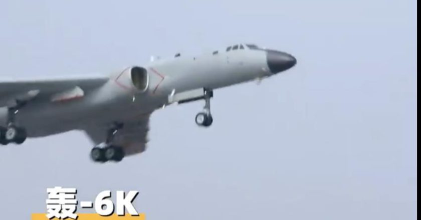 中日紧张之际…陆官媒：轰-6K赴东海空域执行任务