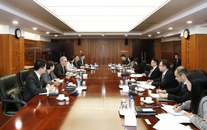 陆商务部副部长见PayPal副总裁 称支持跨境电商新模式发展