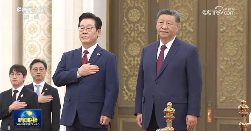 中韩元首「习李会」习近平提抗日胜利史 李在明称坚持「一个中国」
