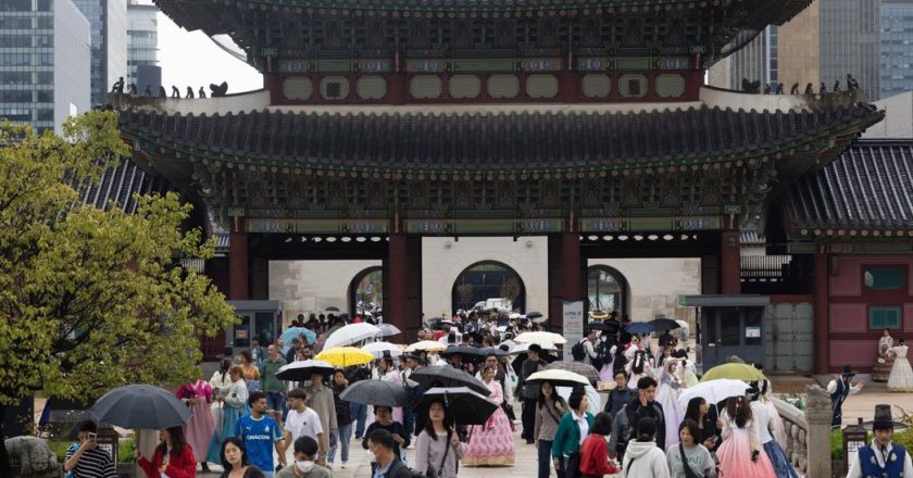 今年首周陆客飞韩航班量取代日本居冠 估今年陆客赴韩700万人次