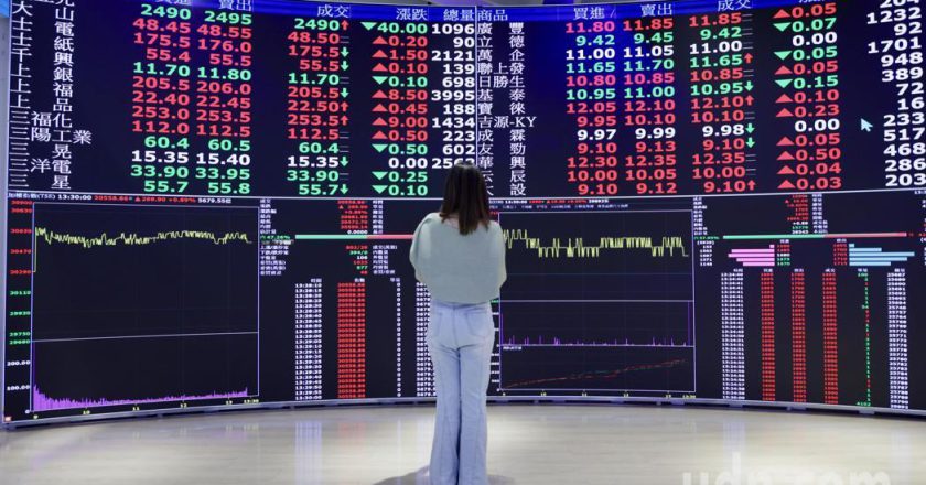 台股再创盘中历史新高 终场收涨269.9点