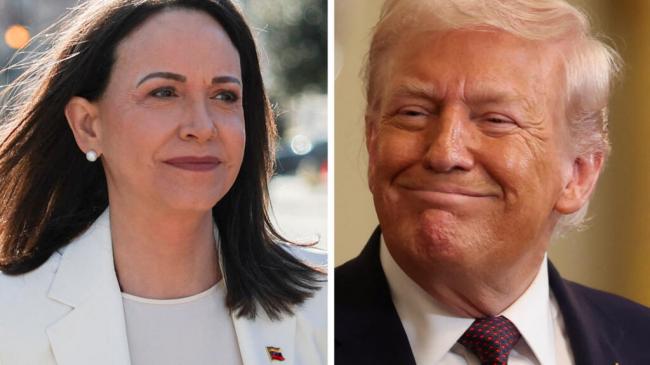 惊呆：马查多向川普转赠诺奖奖章，但结局....