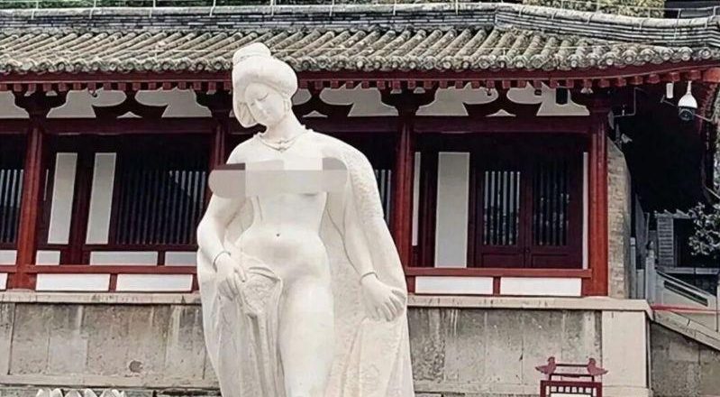 华清池“贵妃出浴”雕像被投诉 网友：心里脏…