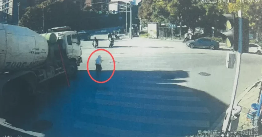 男童骑车遭混凝土罐车碾死 司机在禁行道路行驶