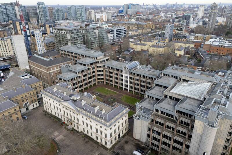 中国打算在伦敦市中心的皇家铸币厂旧址兴建「超级大使馆」。 （欧新社）