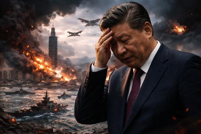 台海一旦开战  习近平将迎来“灭顶之灾”