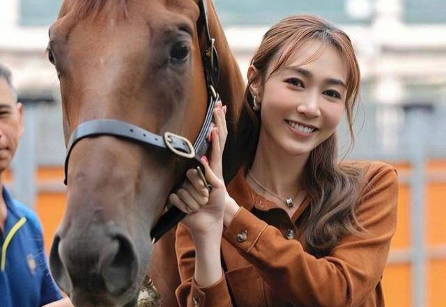 恭喜！TVB知名女星突然富贵成马主 爱驹拉头马获254万奖金