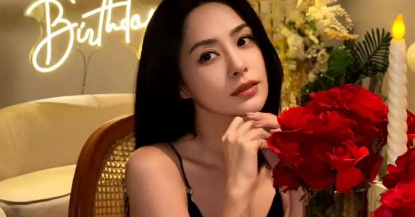 阿娇45岁生日甜度拉满！瘦回巅峰的盛世美颜太绝了